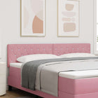 Pink Headboard 180 cm Velvet