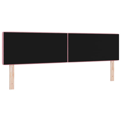 Fluwelen Hoofdbord met hoofdeinde Roze 180 cm Fluweel