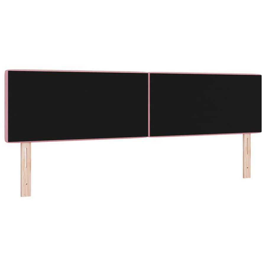 Fluwelen Hoofdbord met hoofdeinde Roze 180 cm Fluweel