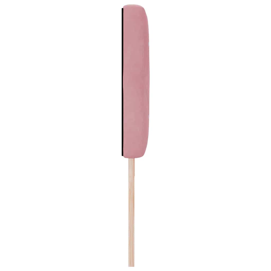 Fluwelen Hoofdbord met hoofdeinde Roze 180 cm Fluweel
