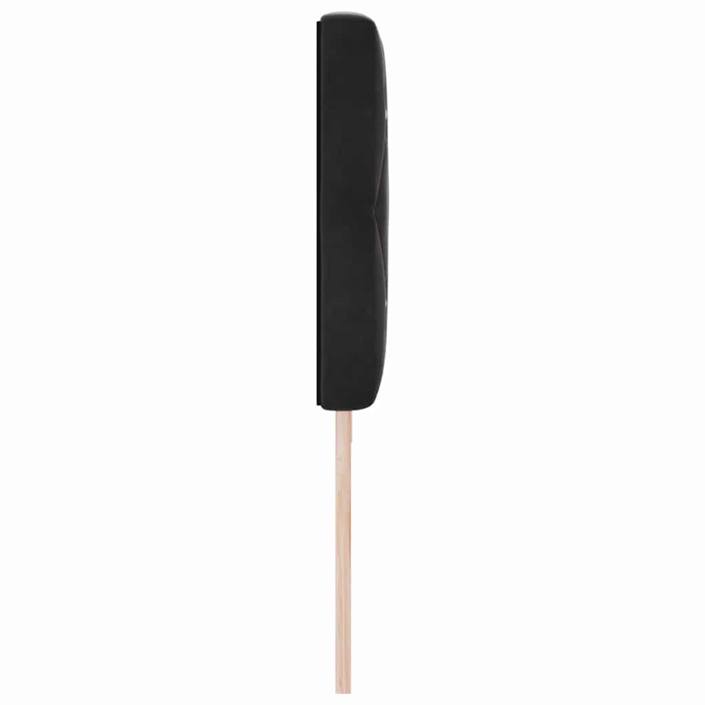Hoofdbord Zwart 200 cm Fluweel