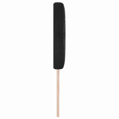 Hoofdbord Zwart 200 cm Fluweel