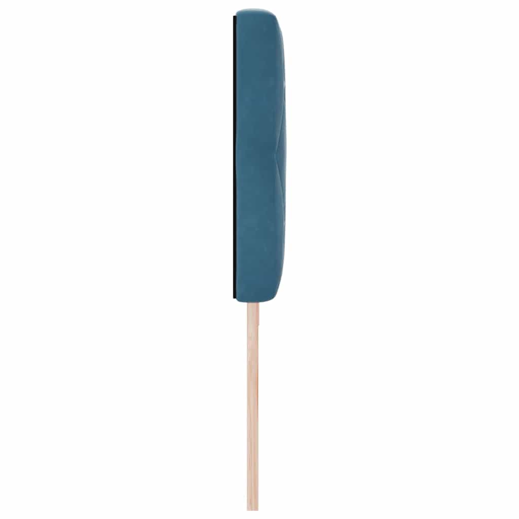 Hoofdbord Donkerblauw 200 cm Fluweel
