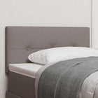 Hoofdbord 80 cm stof taupe verstelbare hoogte
