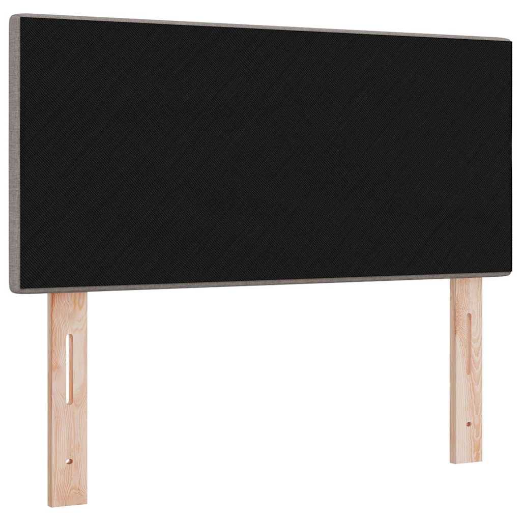 in hoogte verstelbaar hoofdbord met hoofdeinde Taupe 80 cm Stof