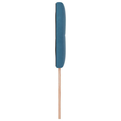 Hoofdbord Donkerblauw 80 cm Fluweel