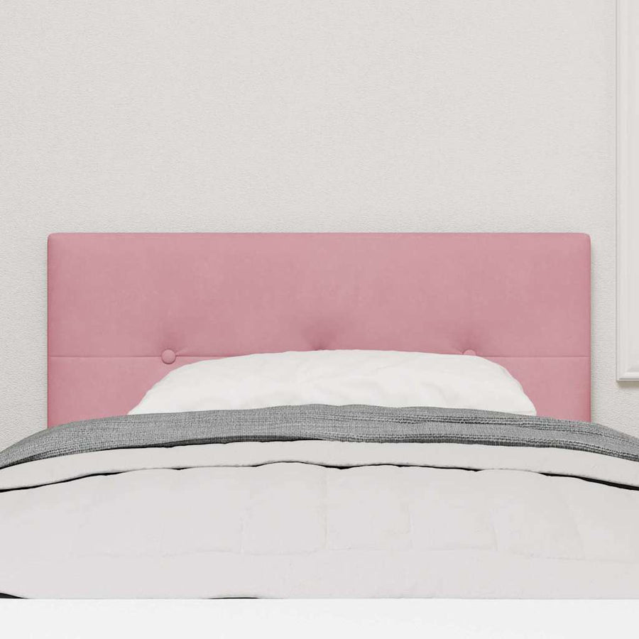 Hoofdbord Roze Fluweel