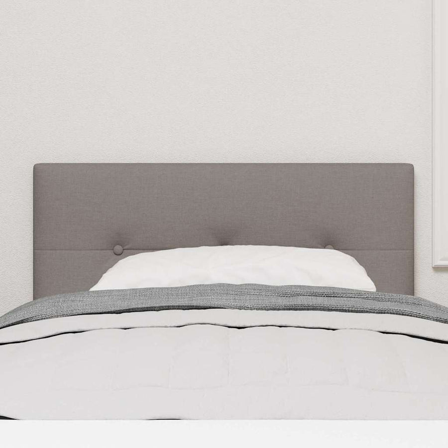 In hoogte verstelbaar hoofdbord Taupe Stof