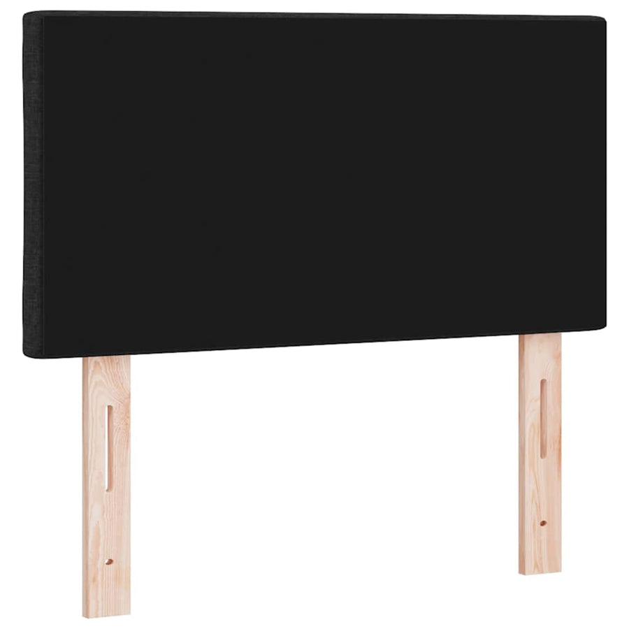 Hoofdbord met hoofdeinde Zwart 80 cm Nep Leer
