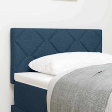 Hoofdbord met hoofdeinde Blauw 80 cm Nep Leer