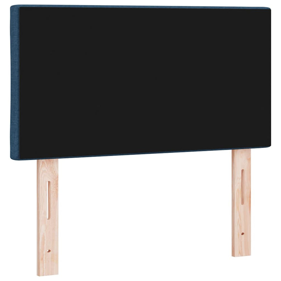 Hoofdbord met hoofdeinde Blauw 80 cm Nep Leer