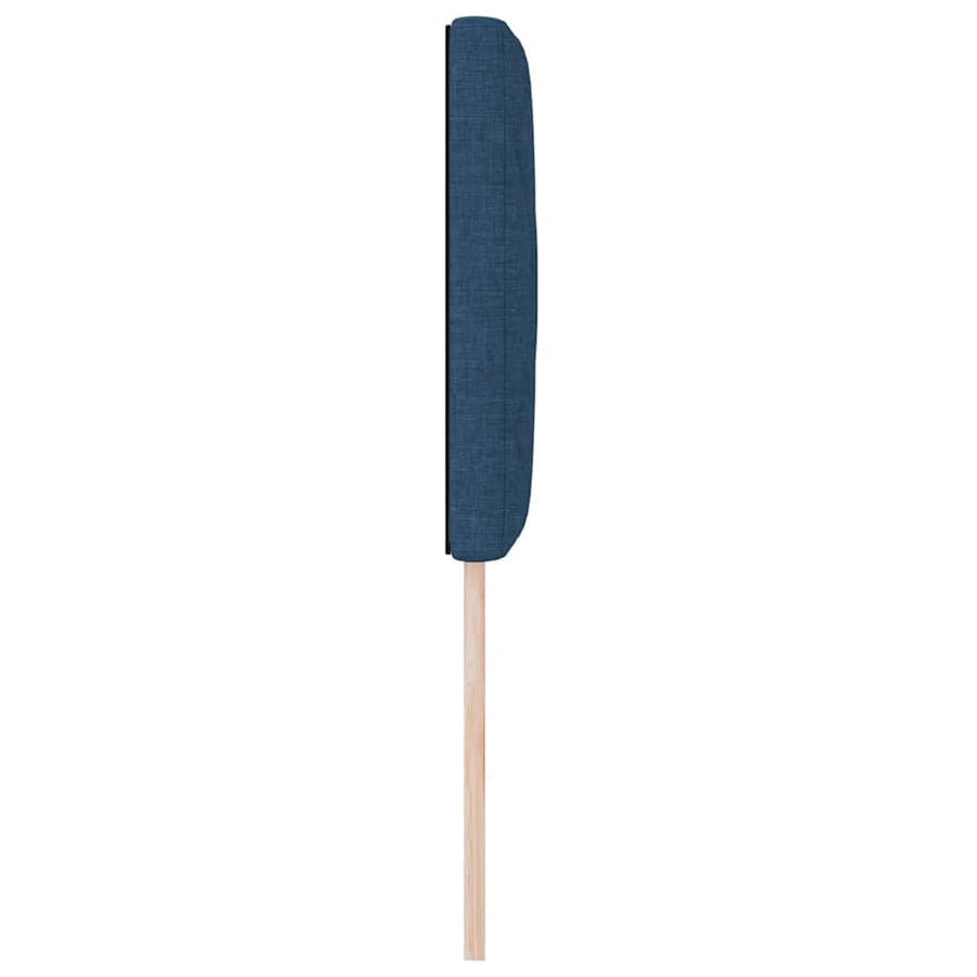 Hoofdbord met hoofdeinde Blauw 80 cm Nep Leer