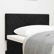 Hoofdbord 80 cm zwart fluweel