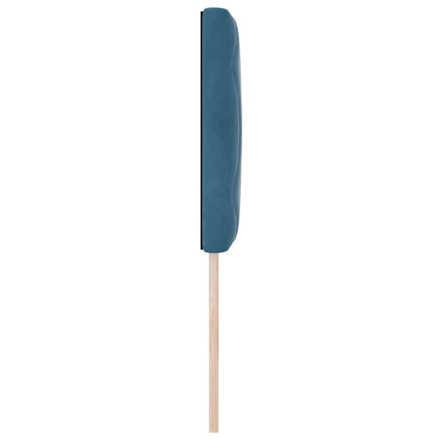 Hoofdbord met hoofdeinde Donkerblauw 80 cm Fluweel