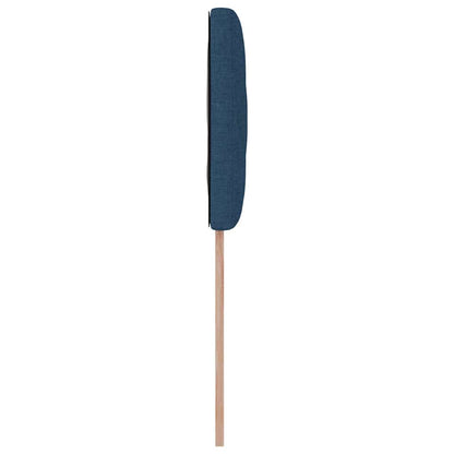 Hoofdbord met hoofdeinde Blauw 90 cm Nep Leer