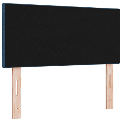 Hoofdbord met hoofdeinde Blauw 100 cm Nep Leer