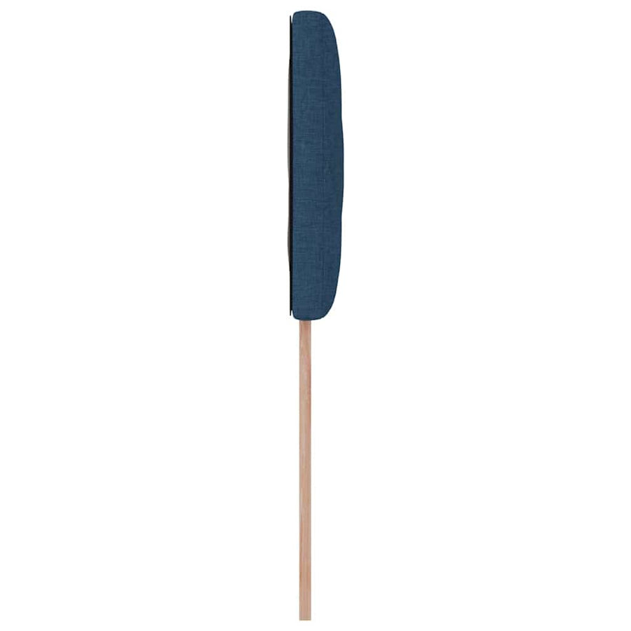 Hoofdbord met hoofdeinde Blauw 100 cm Nep Leer