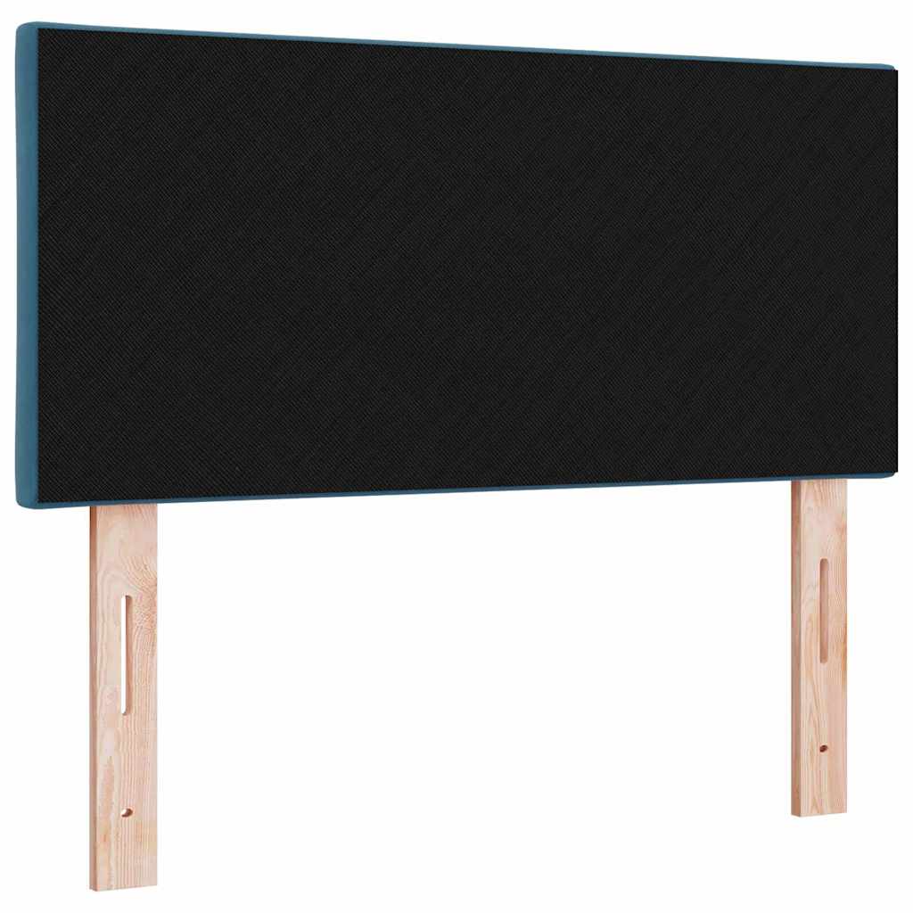 Hoofdbord met hoofdeinde Donkerblauw 100 cm Fluweel