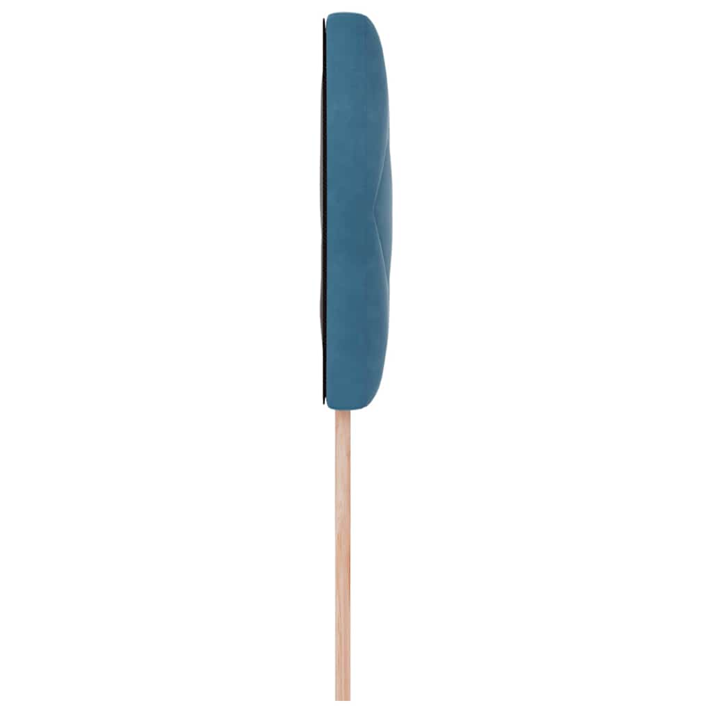 Hoofdbord met hoofdeinde Donkerblauw 100 cm Fluweel