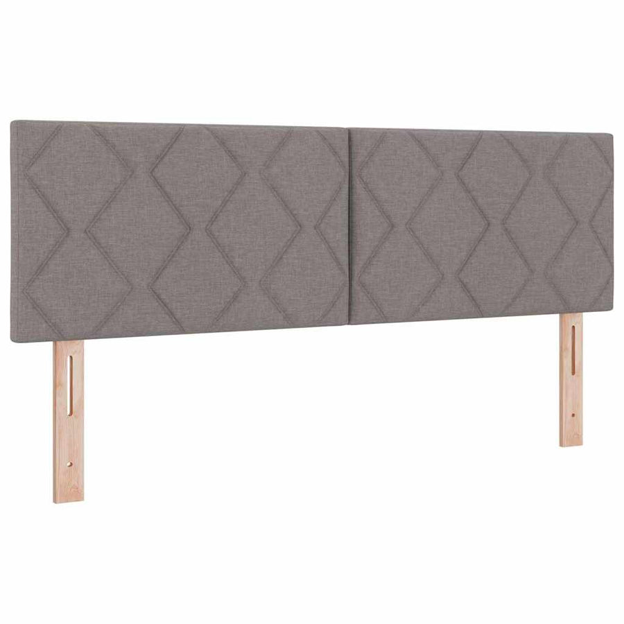 Hoofdbord Taupe Stof