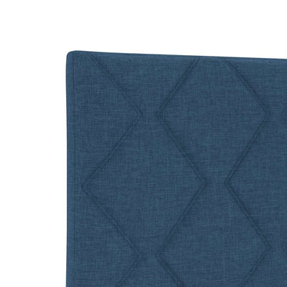Hoofdbord Blauw 144 cm Stof