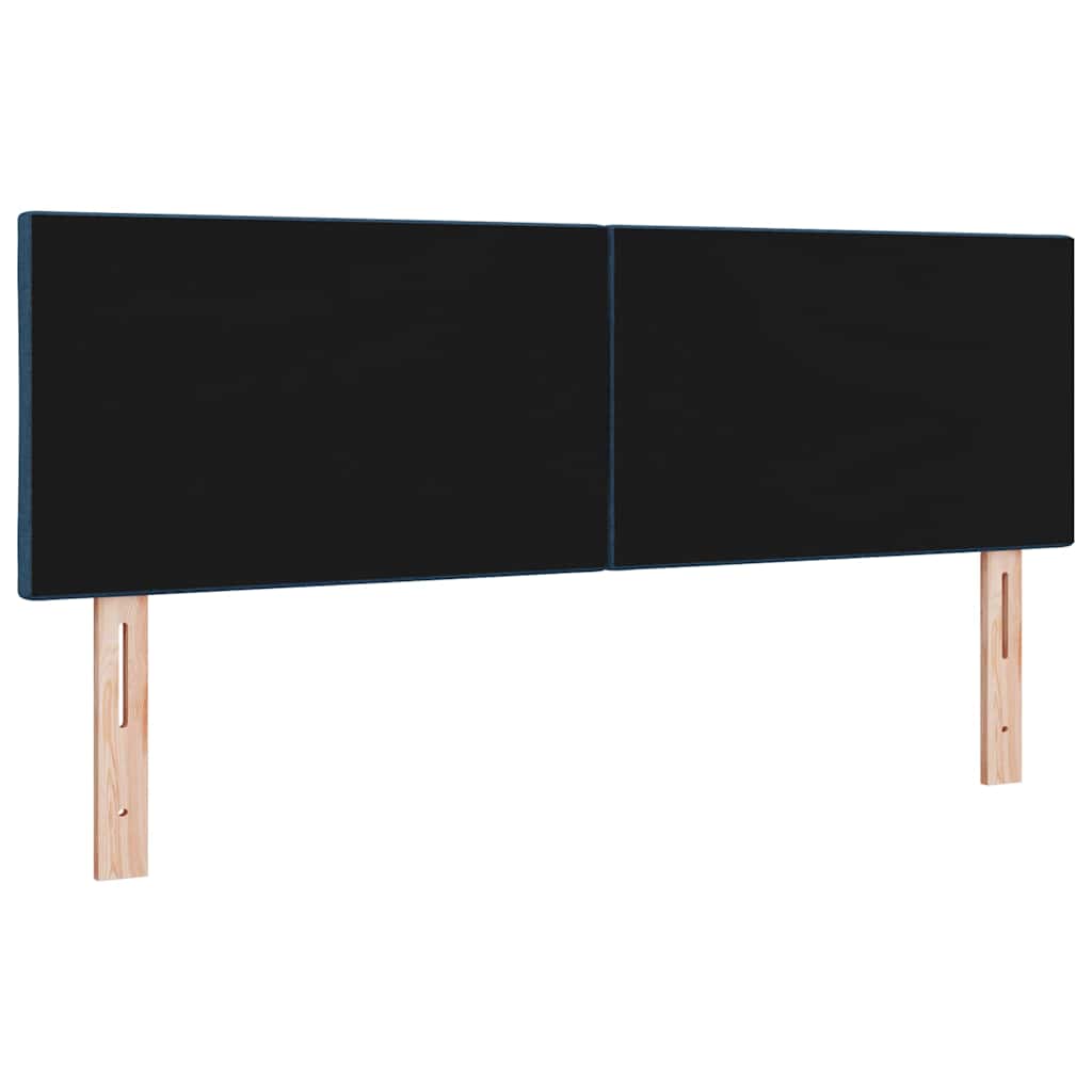 Hoofdbord Blauw 144 cm Stof