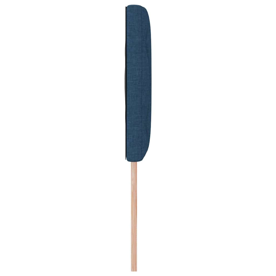 Hoofdbord Blauw 144 cm Stof