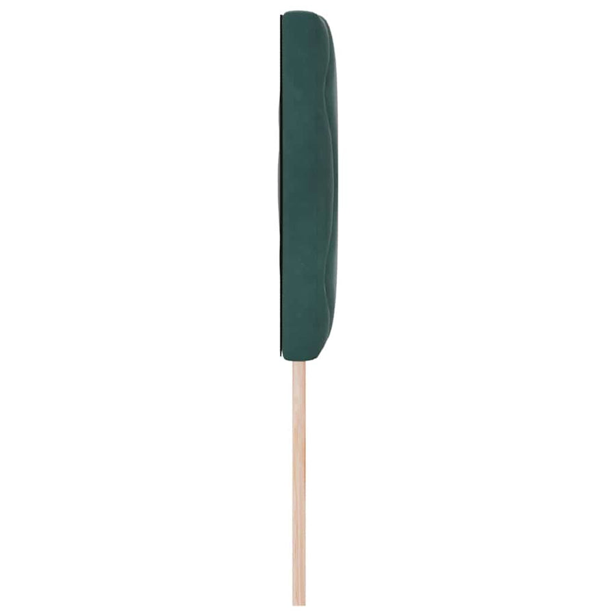 Hoofdbord Wandgemonteerd Geometrisch Donkergroen 144 cm Fluweel