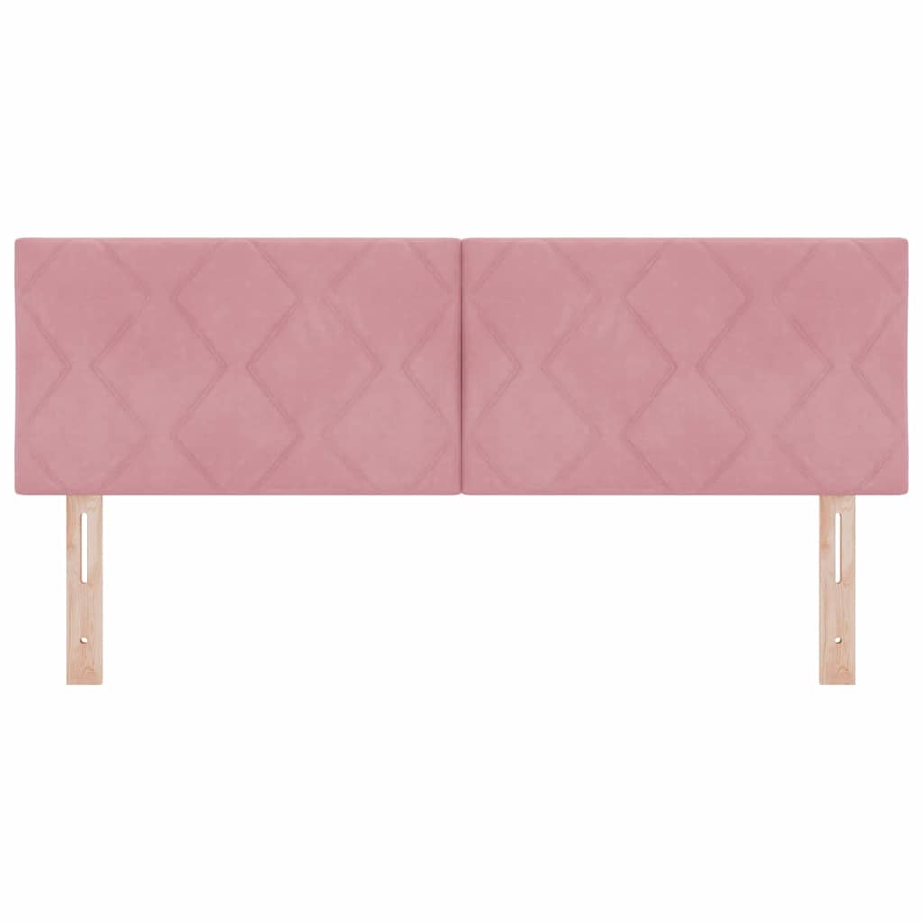 Hoofdbord Roze 144 cm Fluweel
