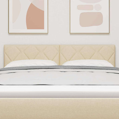 Hoofdbord Crème 160 cm Stof