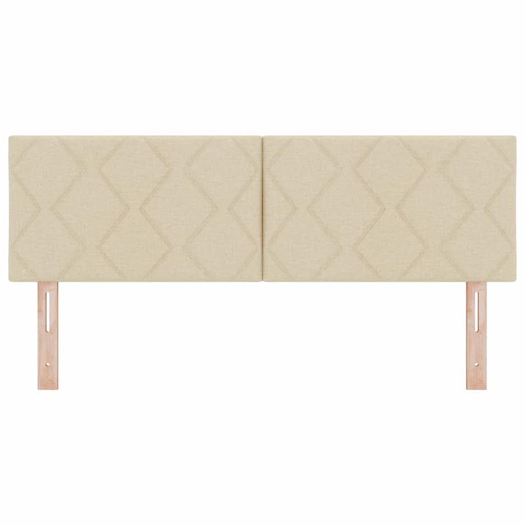 Hoofdbord Crème 160 cm Stof