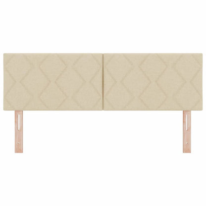 Hoofdbord Crème 160 cm Stof