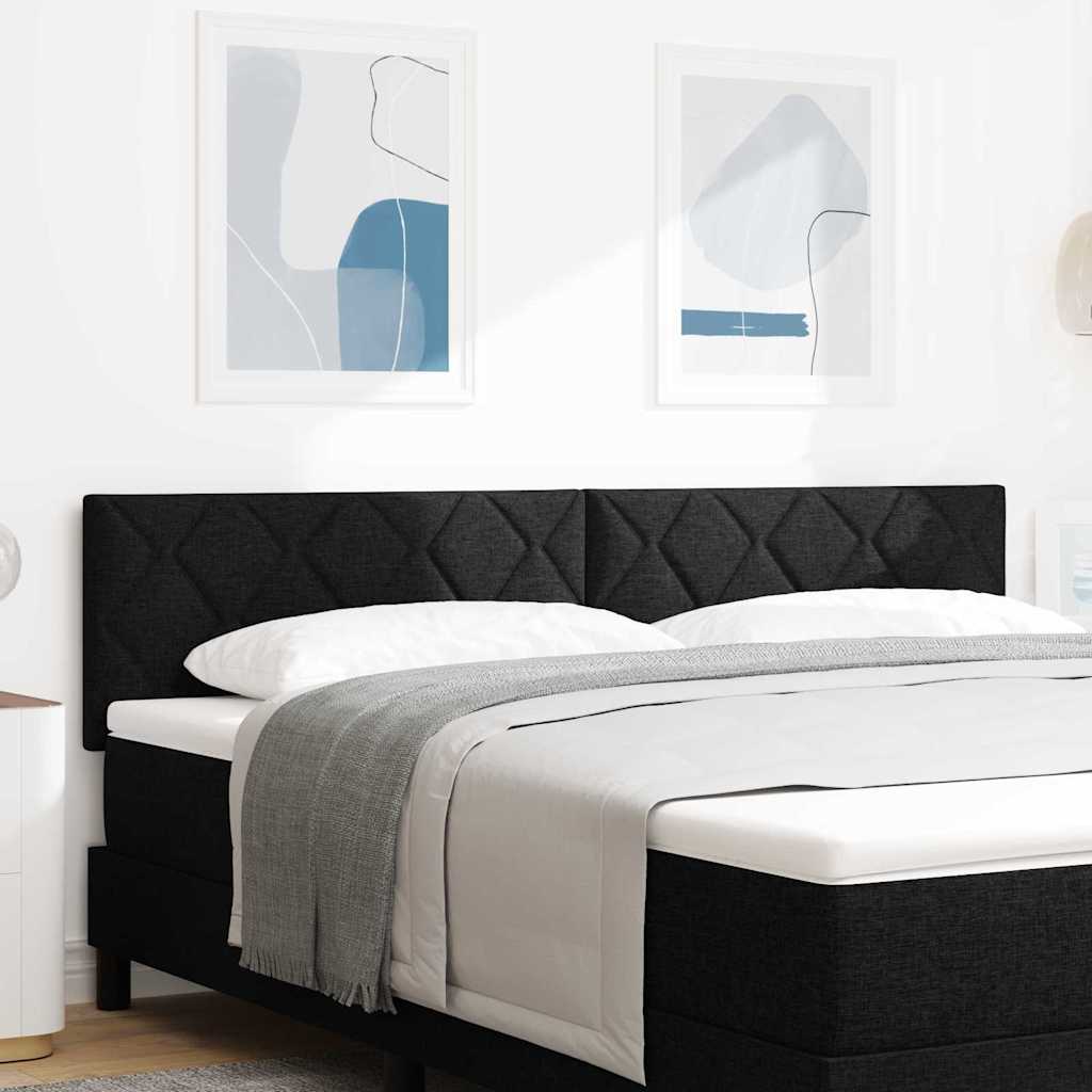 Hoofdbord Zwart 180 cm Stof