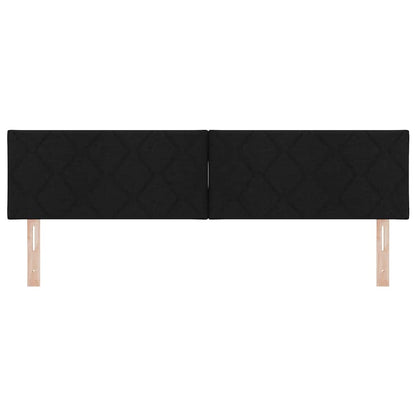 Hoofdbord Zwart 180 cm Stof