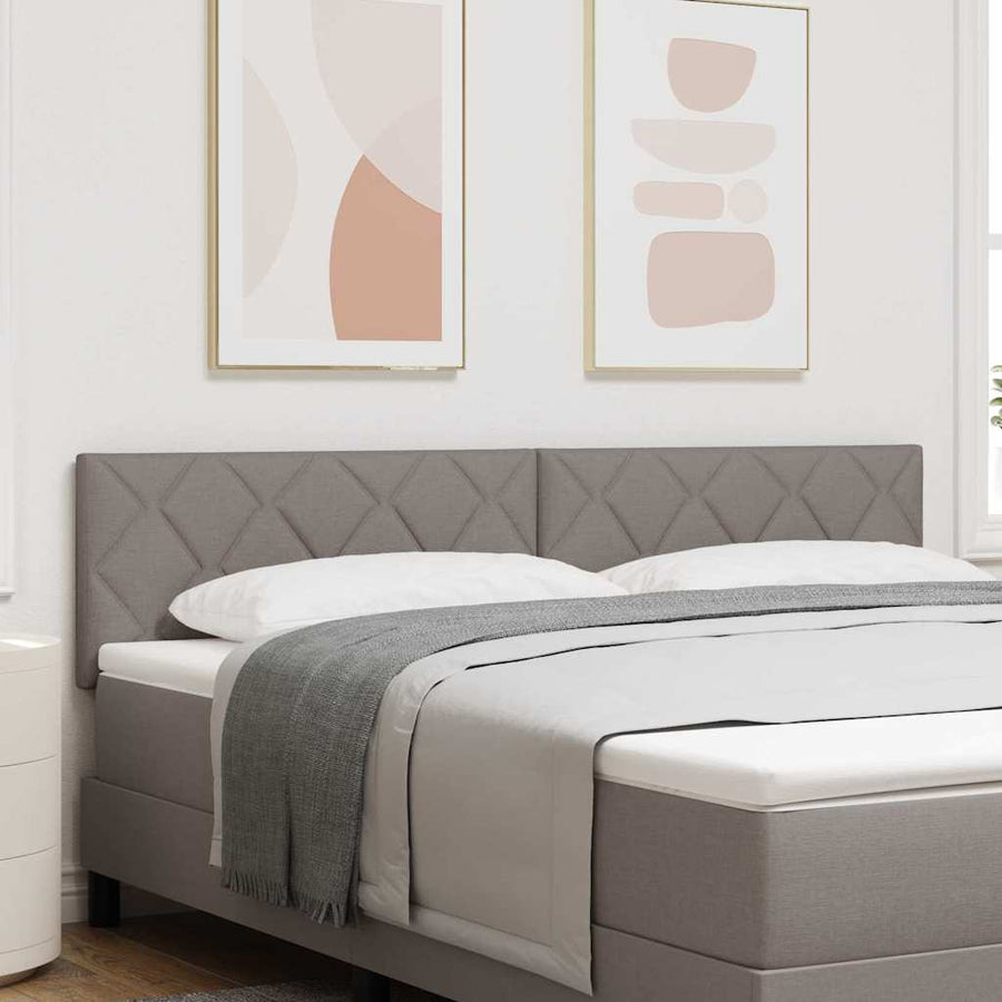 Hoofdbord Taupe Stof
