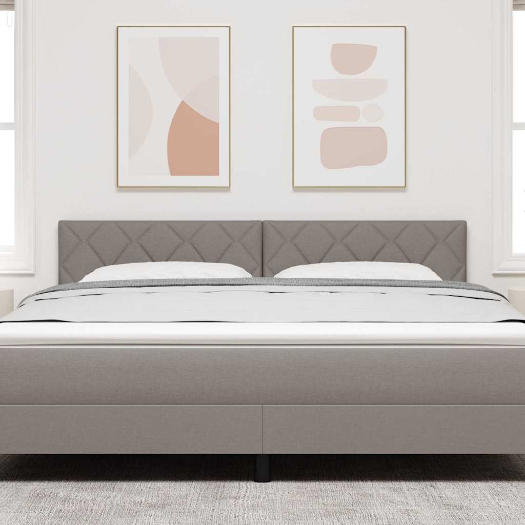 Hoofdbord Taupe Stof