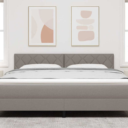 Hoofdbord Taupe Stof