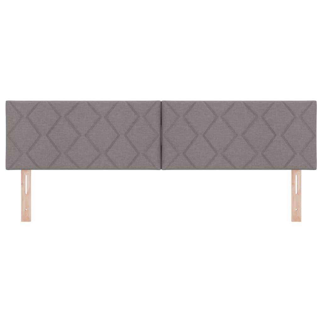 Hoofdbord Taupe Stof