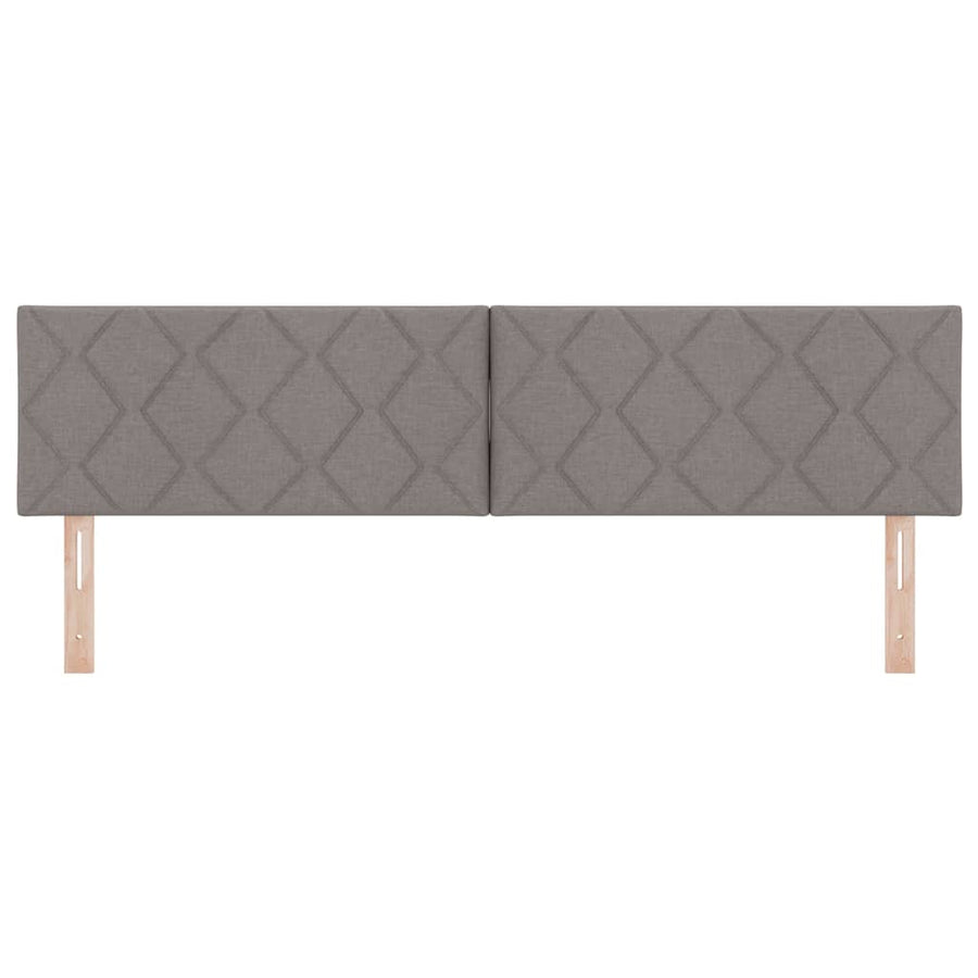 Hoofdbord Taupe Stof