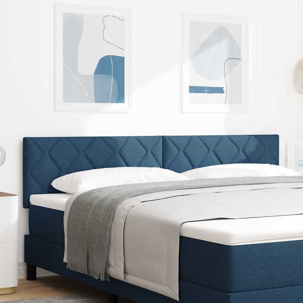 Hoofdbord Blauw 180 cm Stof
