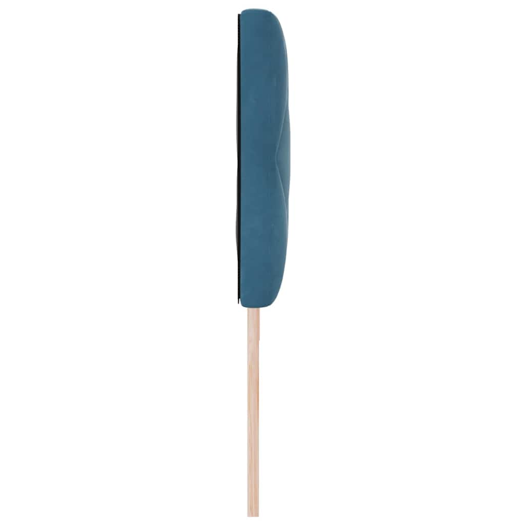 Hoofdbord met hoofdeinde Donkerblauw 180 cm Fluweel