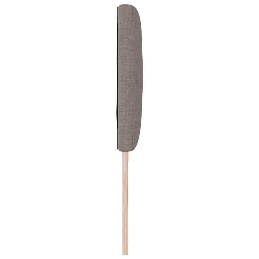 Hoofdbord Taupe 200 cm Stof