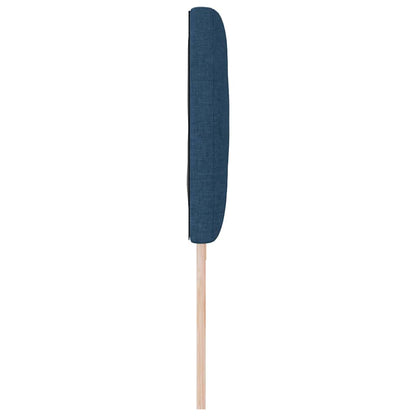 Hoofdbord met hoofdeinde Blauw 200 cm Nep Leer