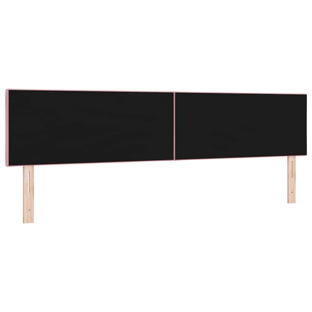 Hoofdbord Roze 200 cm Fluweel