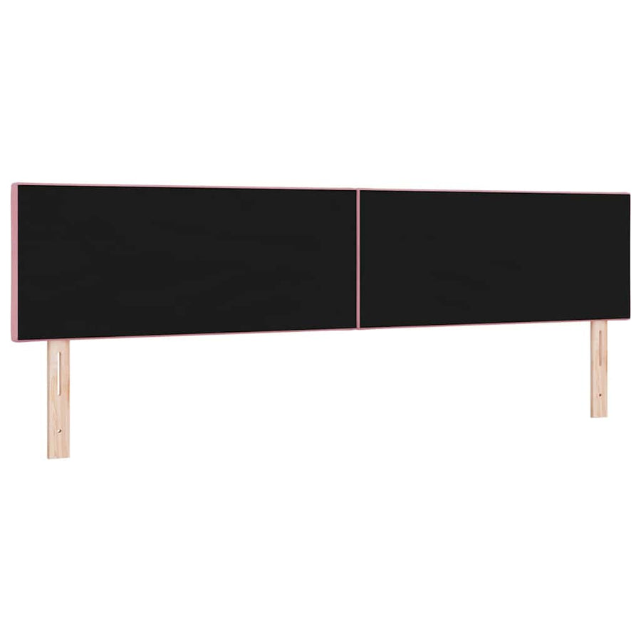 Hoofdbord Roze 200 cm Fluweel