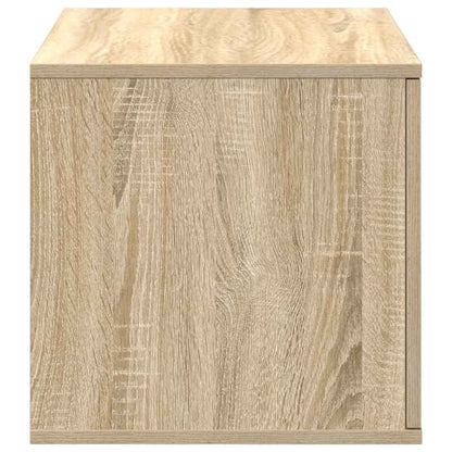 Opbergkast 2 pcs Sonoma Eiken 127 x 41 x 40 cm Bewerkt hout
