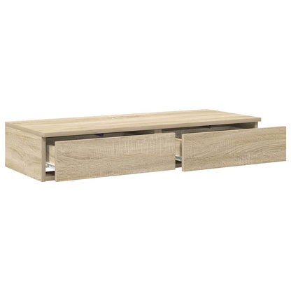 Bedlades Met Lade Bewerkt Hout 90 x 36,5 x 16,5 cm