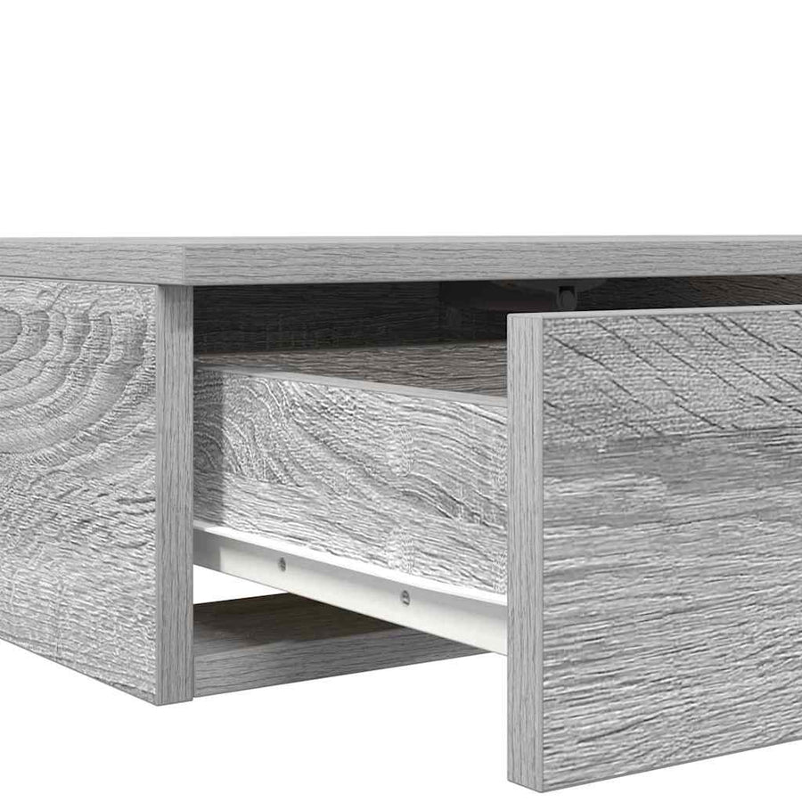 Bedlades Grijs Sonoma 150 x 36,5 x 16,5 cm Bewerkt hout