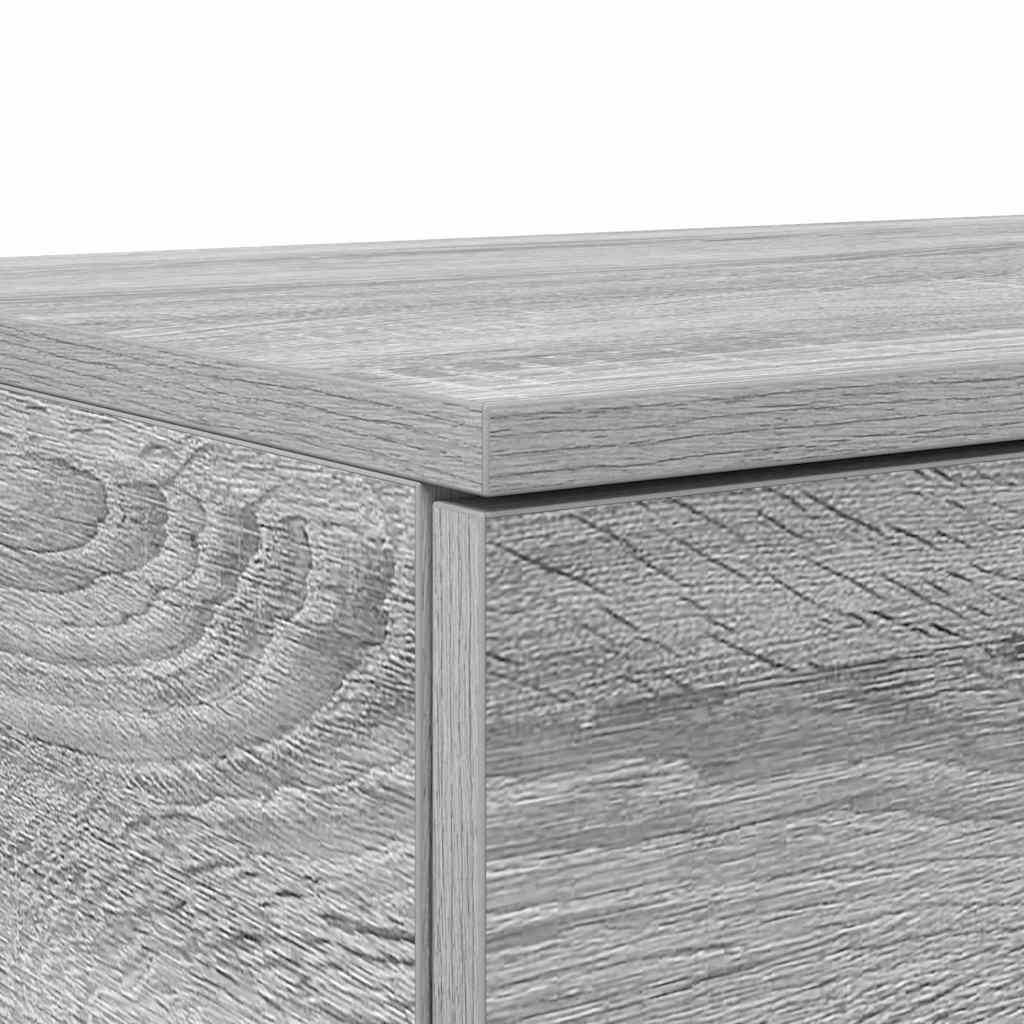 Bedlades Grijs Sonoma 150 x 36,5 x 16,5 cm Bewerkt hout