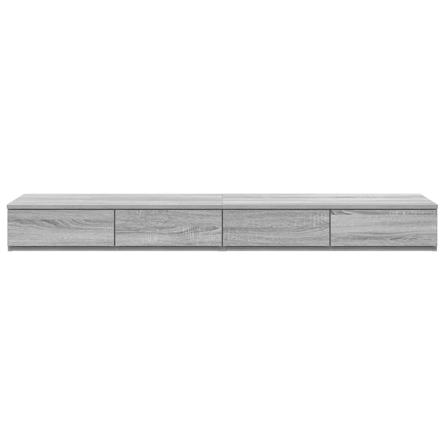 Bedlades Grijs Sonoma 150 x 36,5 x 16,5 cm Bewerkt hout